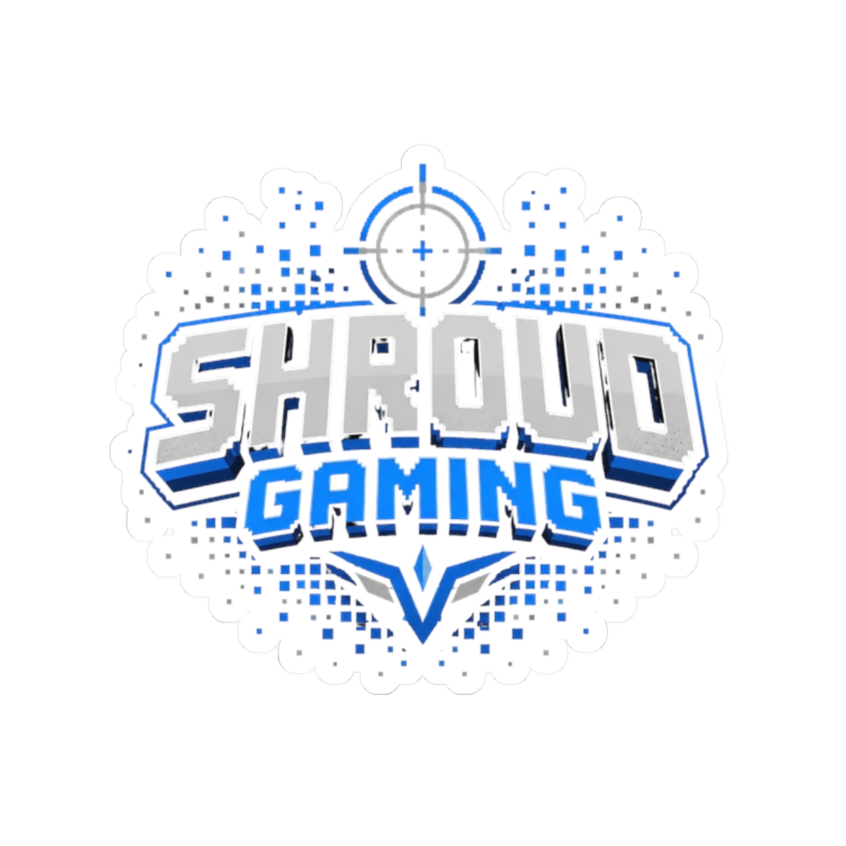 Shroud "SHROUD GAMING" Sticker - Official stickers merchandise
