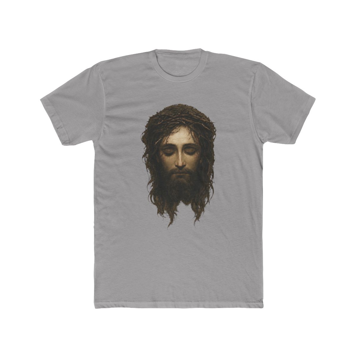 Veronica Veil Shroud Jesus Face Crown of Thorns T Shirt - Official t-shirts merchandise
