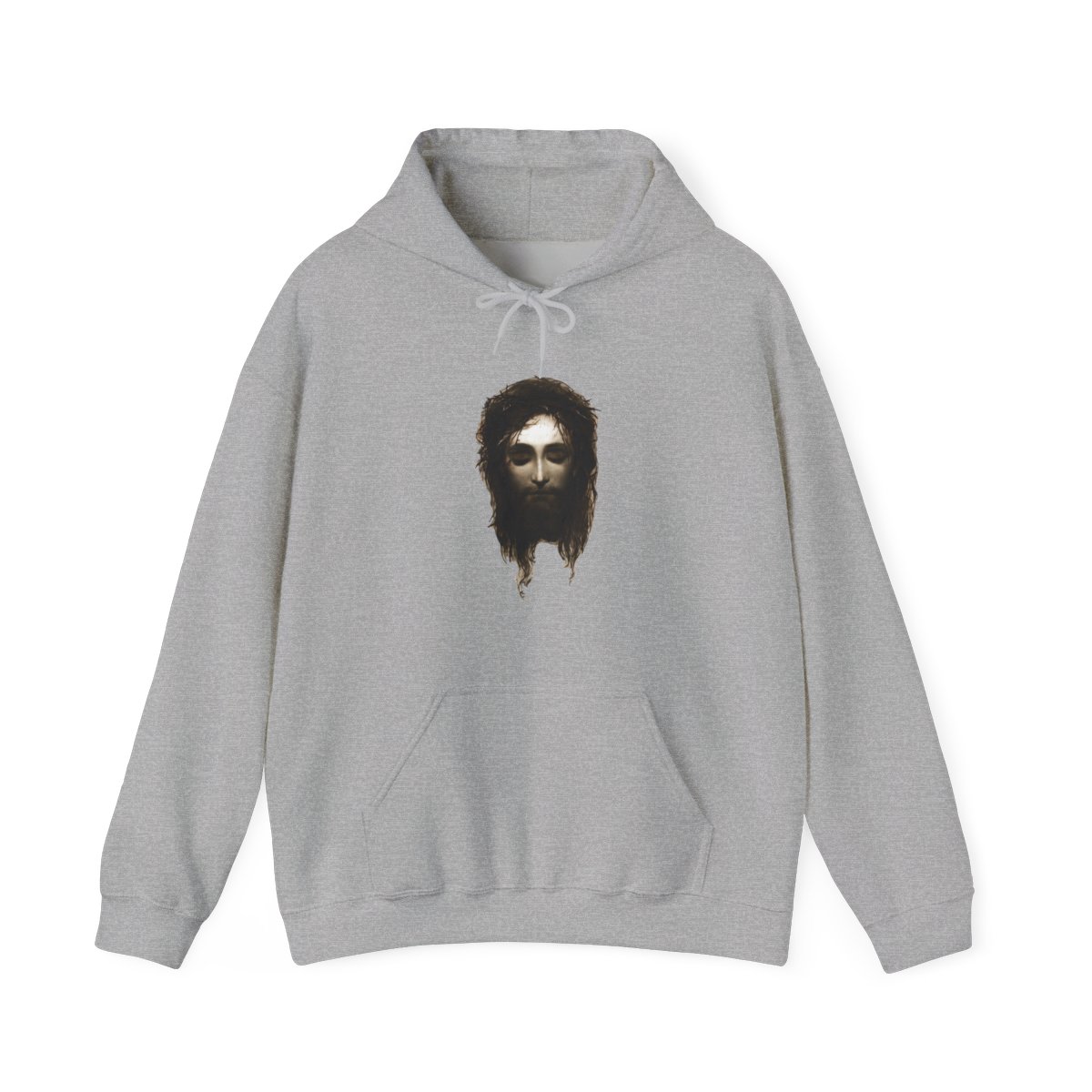 Veronica Veil Shroud Jesus Face Crown of Thorns Hoodie - Official hoodies merchandise