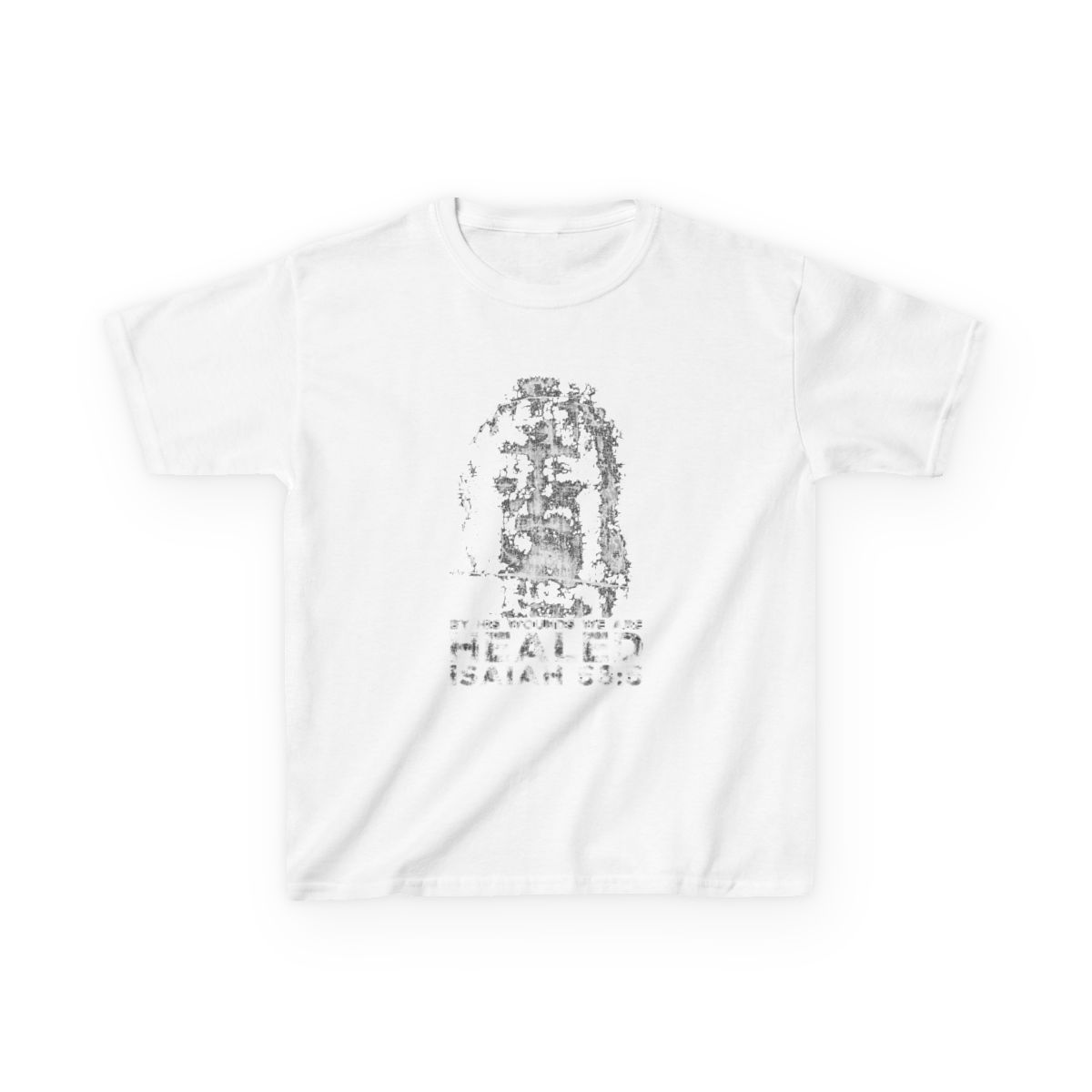Shroud Of Turin Face Of Jesus Christ Catholic Kids T-Shirt - Official t-shirts merchandise