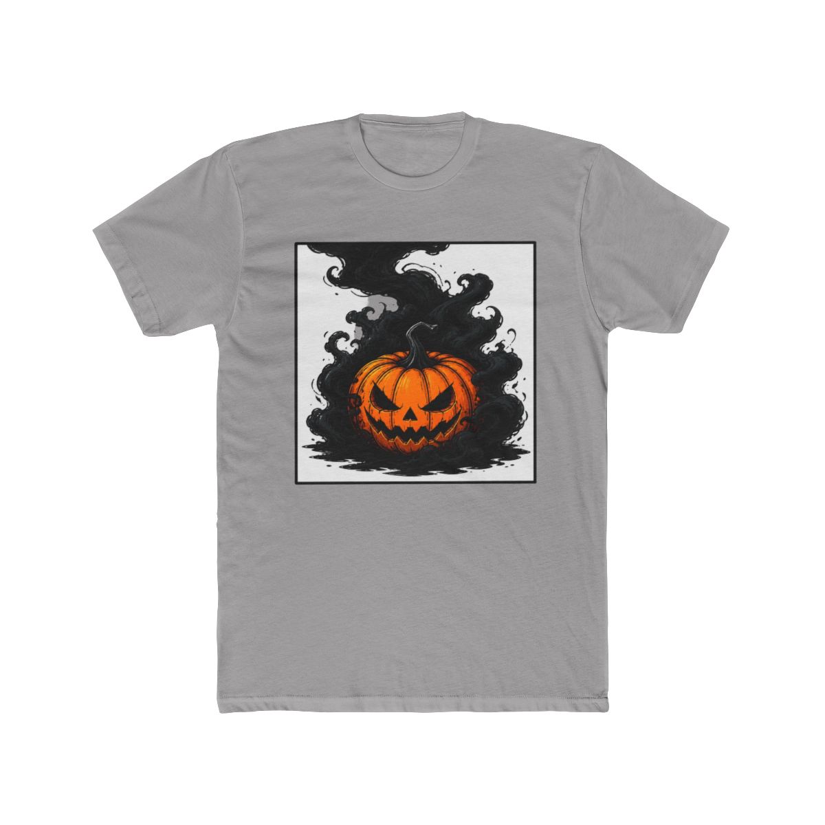 A Monstrous Pumpkin Shrouded in Black Smoke T-Shirt - Official t-shirts merchandise
