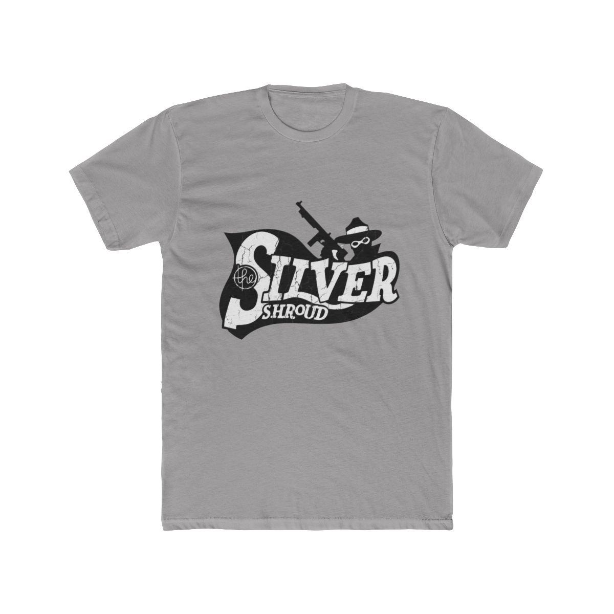 Vintage Silver Shroud Logo T Shirt - Official t-shirts merchandise