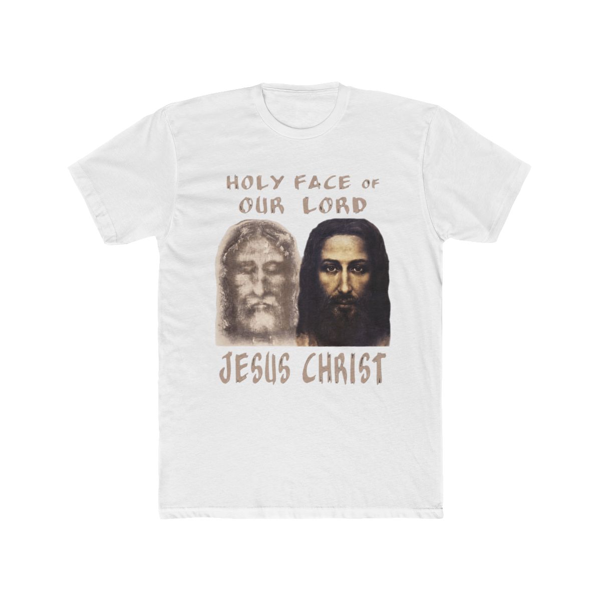 Holy Face Our Lord Jesus Christ Shroud Turin Reconstruction T Shirt - Official t-shirts merchandise